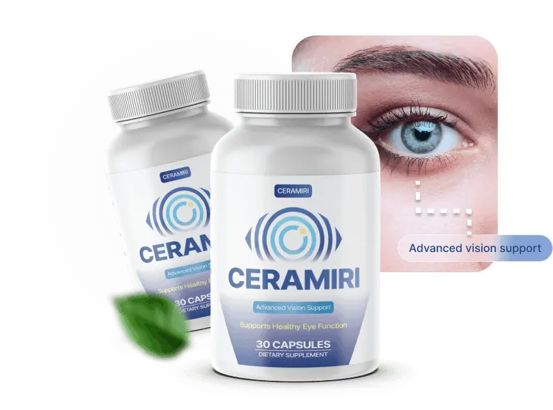 Ceramiri Eye Health Support Supplement Bottle
